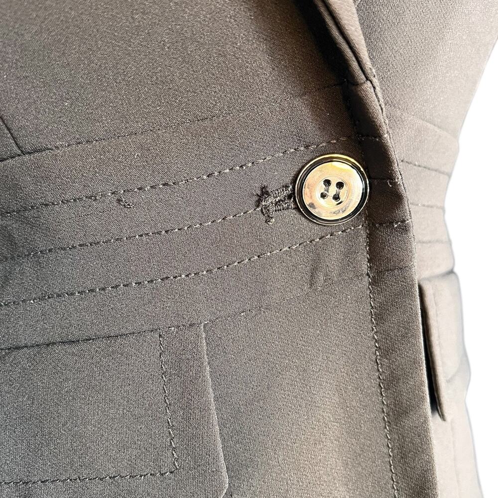 7th Avenue Women’s Black Tailored Blazer – One Button – Workwear – Size 0 - Picture 5 of 8